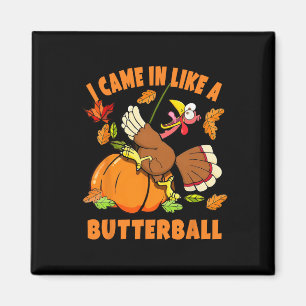 Imã Eu Vim Como Uma Turquia Engraçada De Butterball Ou