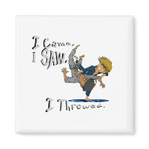 Eu Vim, Vi, Joguei judô engraçado.