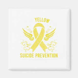 Imã Eu Visto Amarelo Para A Sensibilização Para A Prev