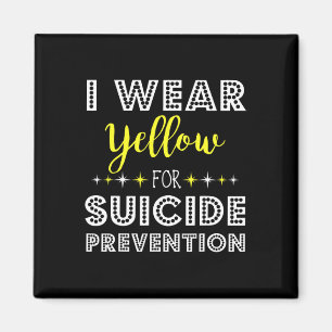 Imã Eu Visto Amarelo Para A Sensibilização Para A Prev