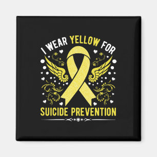 Imã Eu Visto Amarelo Para A Sensibilização Para A Prev