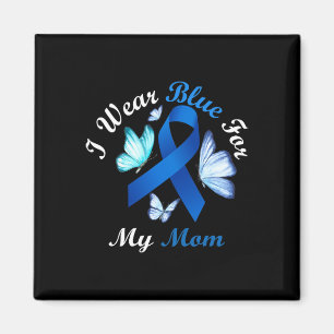 Imã Eu Visto Azul Para A Minha Mãe, A Diabetes Awarene