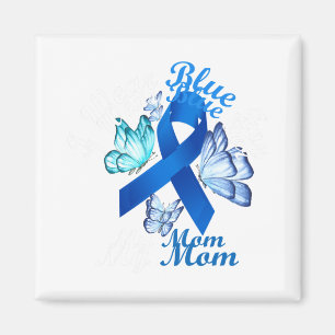 Imã Eu Visto Azul Para A Minha Mãe, A Diabetes Awarene