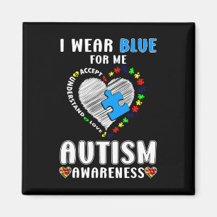 Imã Eu Visto Azul Para Mim Consciência Autista