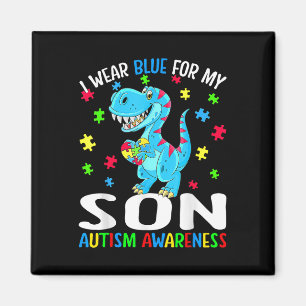 Imã Eu Visto Azul Para O Meu Filho Autismo Sensibiliza