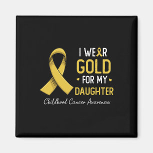 Imã Eu Visto Dourado Para A Minha Filha Cancer De Infâ