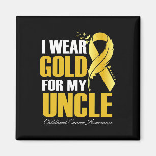 Imã Eu Visto Dourado Para Minha Cancer De Infância