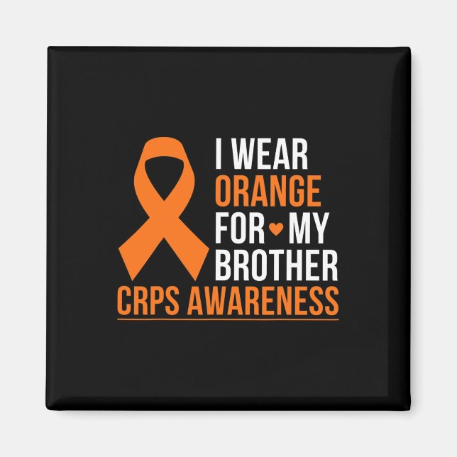 Imã Eu Visto Laranja Para O Meu Irmão RSD Mo Conscienc (Frente)