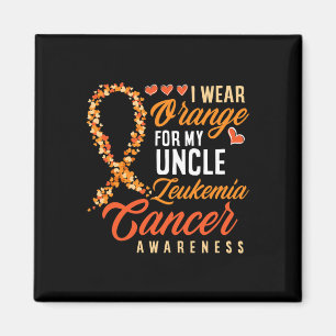 Imã Eu Visto Laranja Para O Meu Tio Leukemia Cancer Aw