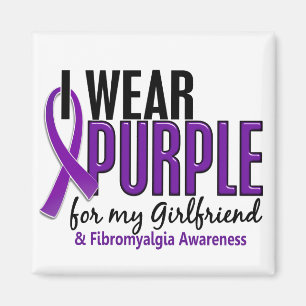 Imã Eu visto o roxo para minha fibromialgia do