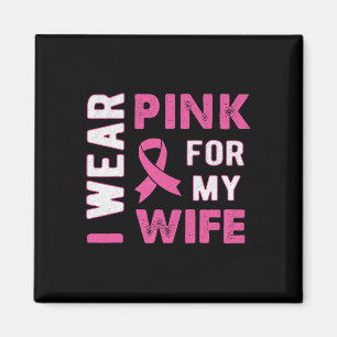Imã Eu Visto Rosa para a Sensibilização do Cancer de M