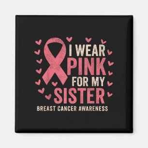 Imã Eu Visto Rosa Para Minha Irmã Fita Cancer De Fita 