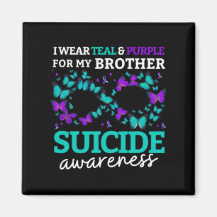 Imã Eu Visto Roxo E Teal Para O Meu Irmão Suicídio Ant