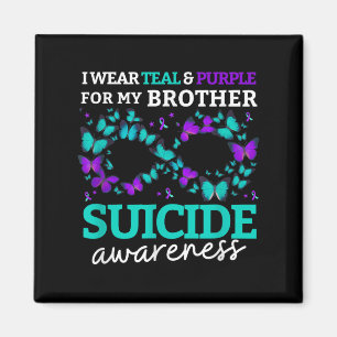 Imã Eu Visto Roxo E Teal Para O Meu Irmão Suicídio Ant