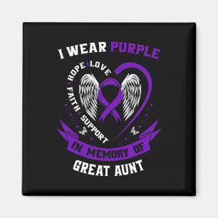 Imã Eu Visto Roxo Em Memória Da Tia Pancreática Do Exc