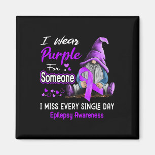 Imã Eu Visto Roxo Para A Consciência Da Epilepsia