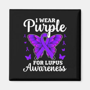Imã Eu Visto Roxo Para A Consciência Do Lupus Mês Borb