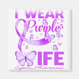 Imã Eu Visto Roxo Para A Minha Consciência Do Lupus D