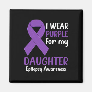 Imã Eu Visto Roxo para a Minha Filha Epilepsia Sensibi