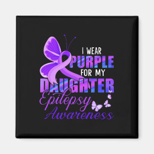 Imã Eu visto Roxo para minha Filha - Consciência Epile