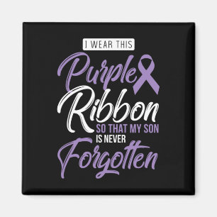 Imã Eu Visto Roxo Para O Meu Filho Sensibilização Inte