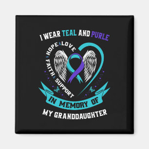Imã Eu Visto Teal E Roxo Para O Suicídio Da Neta A