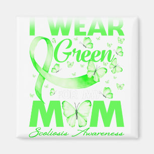 Imã Eu Visto Verde Para Minha Mãe Sensibilização Para