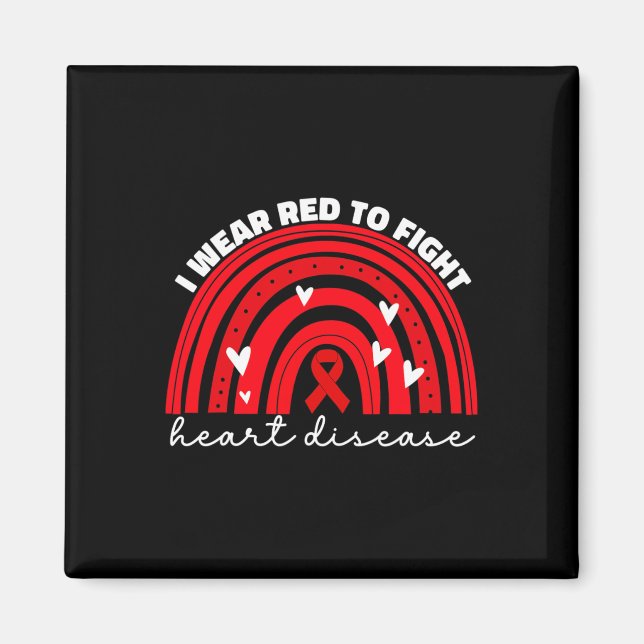 Imã Eu Visto Vermelho Para Combater A Consciência Da D (Frente)