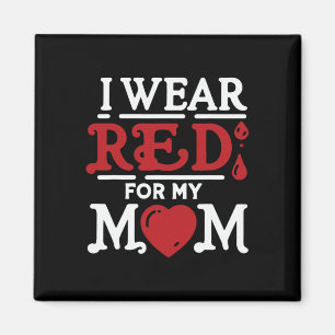 Imã Eu Visto Vermelho Para Minha Mãe Consciência Da Do