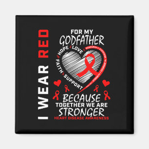 Imã Eu Visto Vermelho Para O Meu Padrinho Doenças Card