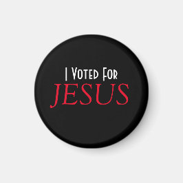 Imã Eu votei em JESUS Cristão