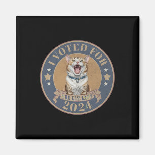 Imã Eu Votei Por Kamala Harris A Gata Lady Funny E