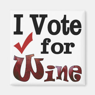 Imã Eu Voto no Vinho