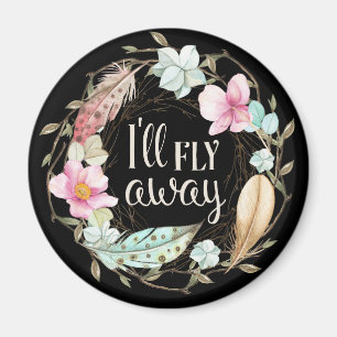 Imã Eu vou embora - Christian Hymn Magnet