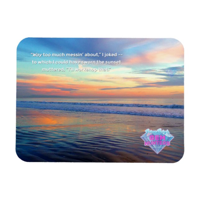 Ímã Eu vou fazer o workshop (Horizontal)