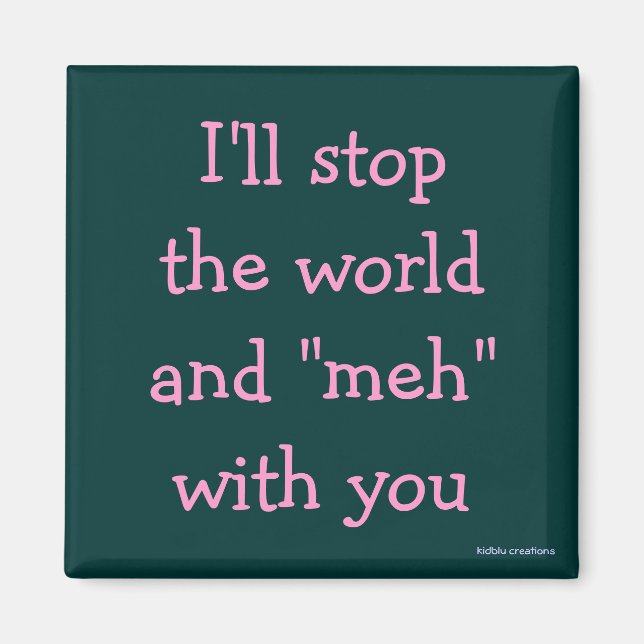 imã - Eu vou parar o mundo (Frente)