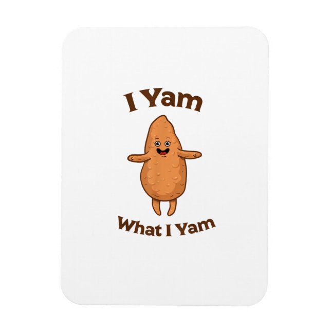 Ímã Eu Yam, O Que Eu Estou Dançando De Ação De Graças  (Vertical)