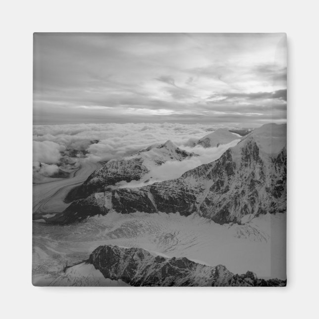 Imã EUA, Alasca, Parque Nacional Denali, Vista aérea 2 (Frente)