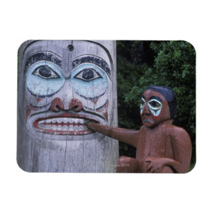 Ímã EUA, Alaska, Ketchikan, centro da herança do
