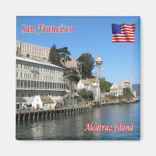Imã EUA Alcatraz da Praça de São Francisco