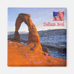 Imã EUA Arches National Park - Arch Delicado