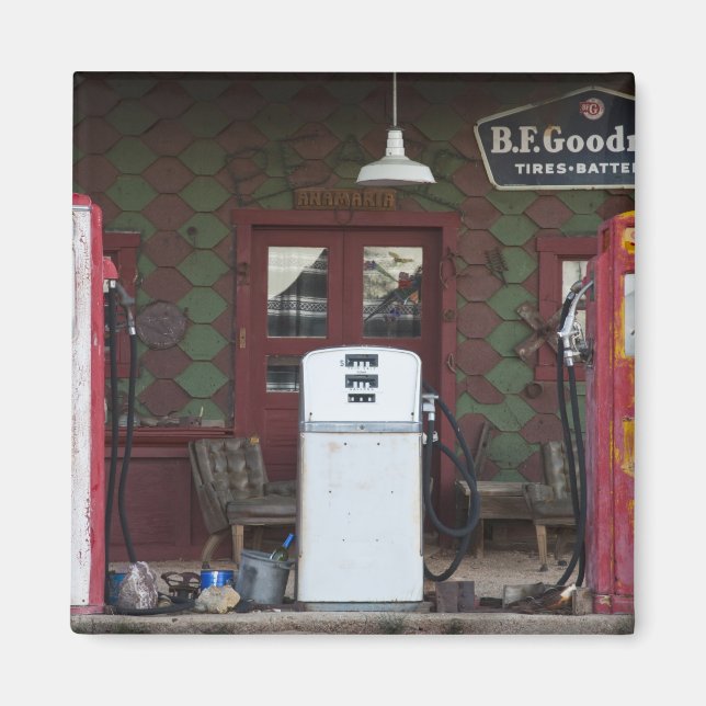 Imã EUA, Arizona. Cloreto Ghost Town, gás antigo (Frente)