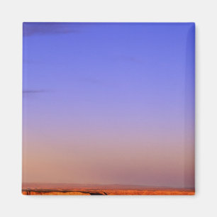 Imã EUA, Arizona, Grand Canyon NP. Lua no céu como