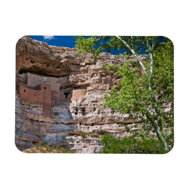 Ímã EUA, Arizona. Montezuma Castle, As Ruínas (Horizontal)