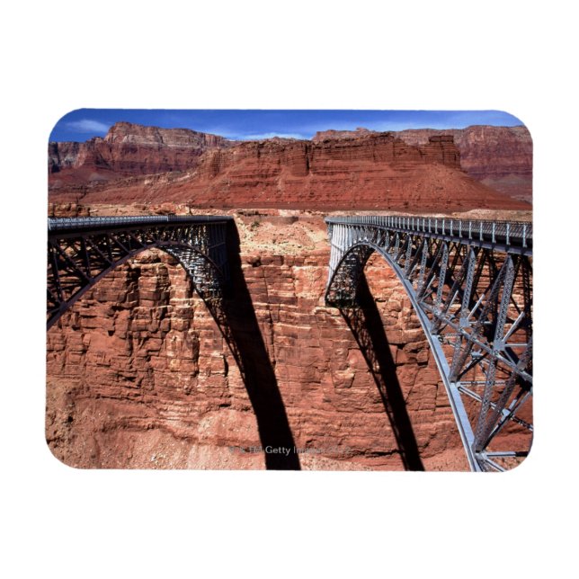 Ímã EUA, Arizona, View of Navajo Bridge em Grand (Horizontal)