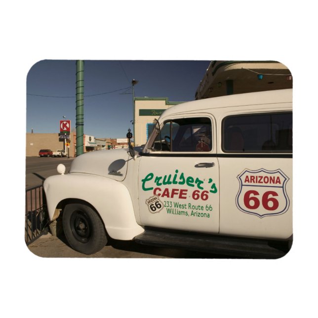 Ímã EUA, Arizona, Williams: Cruisers Cafe 66 Old (Horizontal)