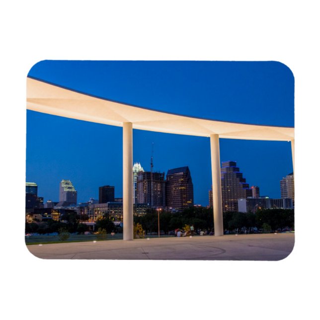 Ímã EUA, Austin, Texas USA, Texas, Austin (Horizontal)