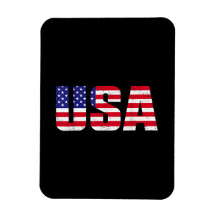 Ímã EUA Bandeira Patriótica Americana Para Homens Meni