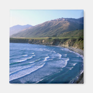 Imã EUA, Califórnia, Big Sur, baía ao longo da Rodovia