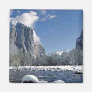 Imã EUA, Califórnia, Parque Nacional de Yosemite. O ri